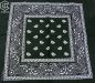 Preview: Bandana Halstuch schwarz-weiß